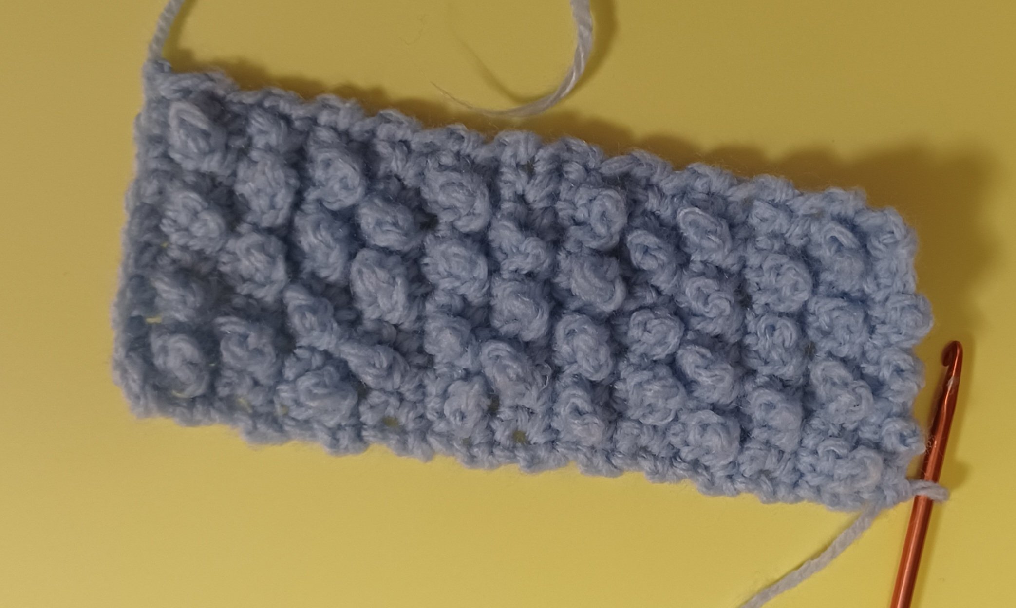 Making a crochet soap saver